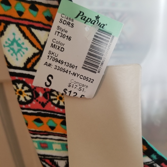 Backless Aztec Print Dress - Picture 3 of 3